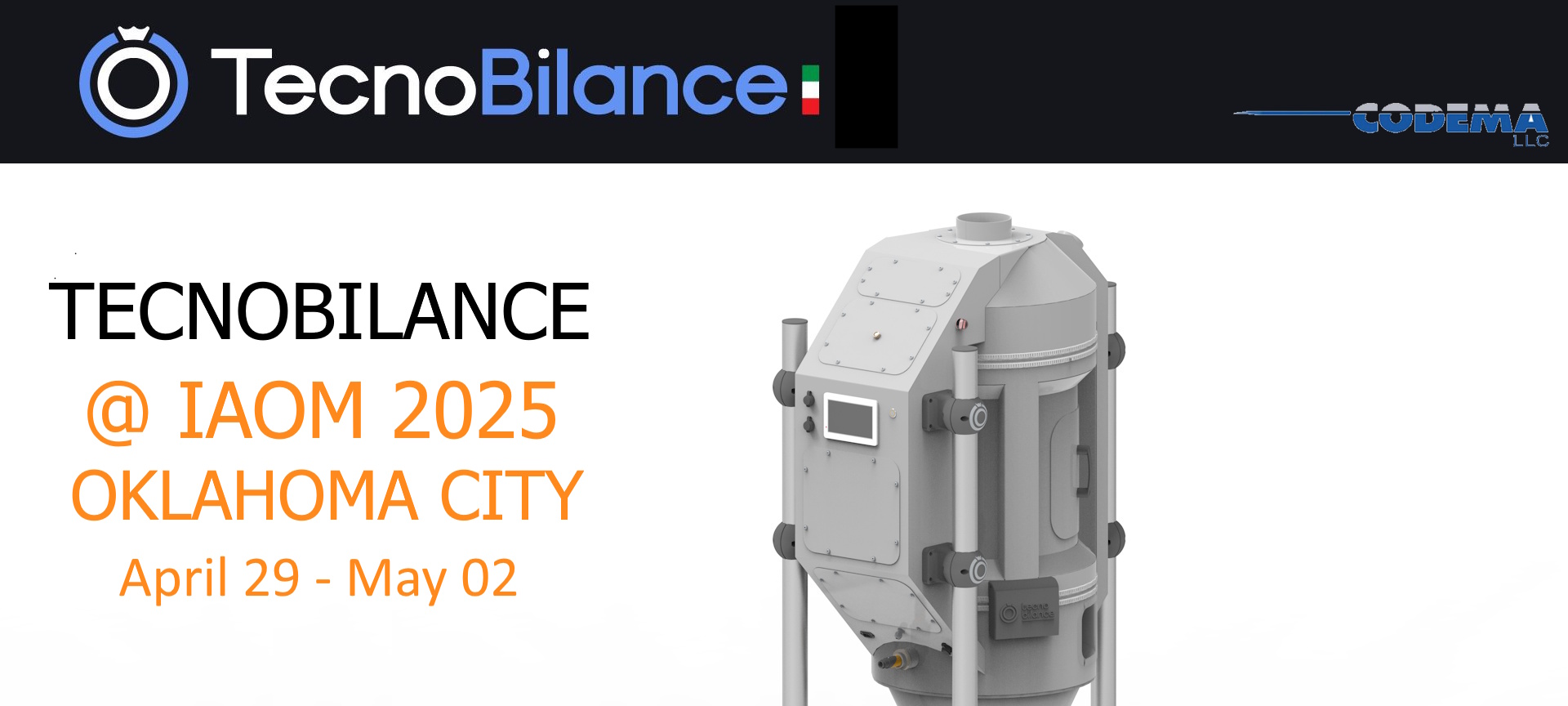 Tecnobilance flies to Oklahoma for IAOM 2025!